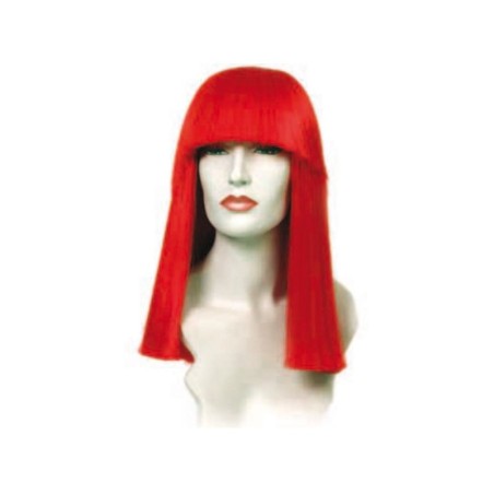 Peluca cabello sintético (fibra) de colores vivos hecha a máquina modelo IR-Carol 40 cm. de Ireal.